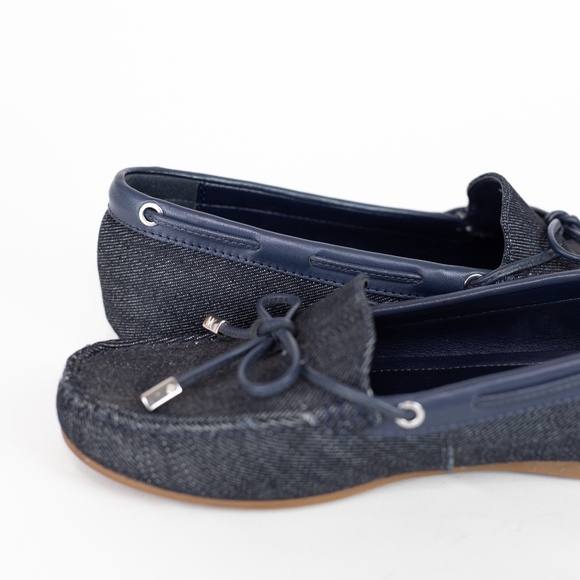 Michael Kors Denim Moccasin Loafers Flats Women’s 7M - Picture 8 of 10